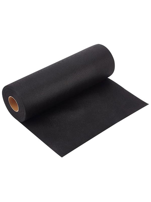 Tnt per Ricamo e Stampa Nero gr. 100 h. 60 cm x 150 mt