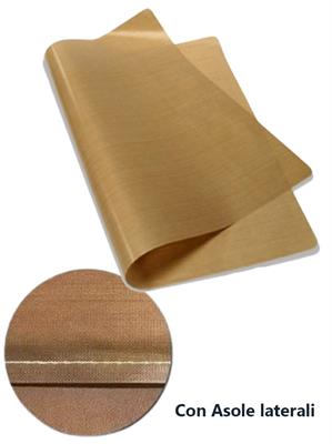 Teflon Per Pressa Dtp 4060 Cm.60X61 Lucido Con Asole