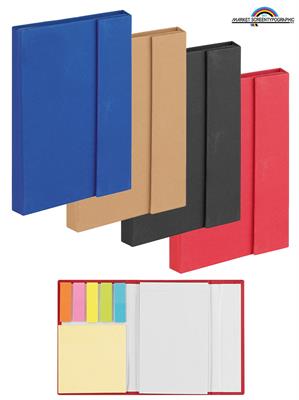 Ph625 Notes Magnet Set Blocco Appunti Colorato 8,3X13X1,2 Cm