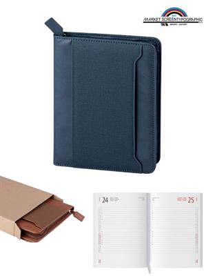 Pb067 Agenda Borsello Con Interno Giorn.Sds 15X21 Blu
