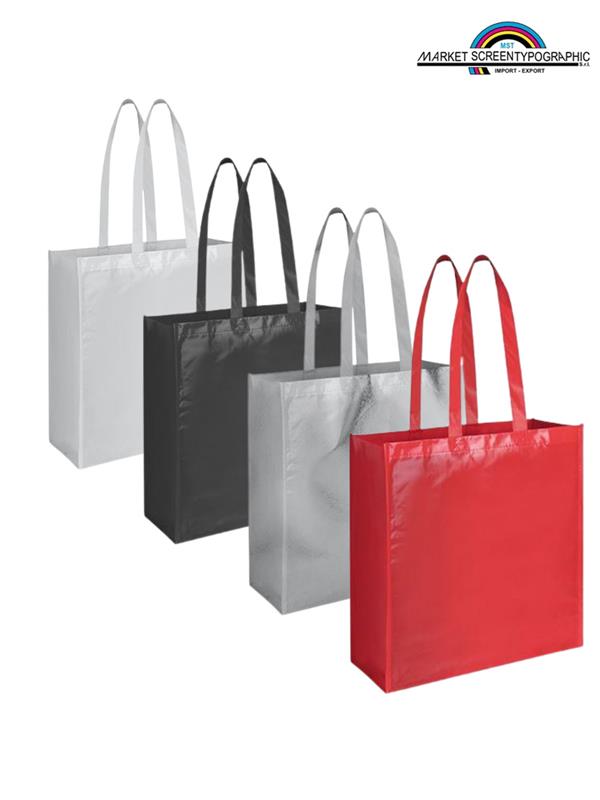 Pg136 Monique Borsa Tnt Shopping Con Soffietto Cm.38X42X15
