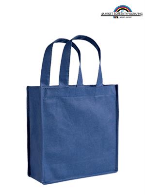 Pg168 Stellina Borsa M.Lunghi Tnt 22,5X25X10 Blu