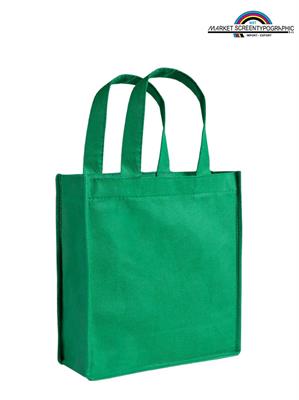 Pg168 Stellina Borsa M.Lunghi Tnt 22,5X25X10 Verde