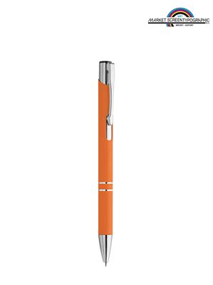Pd083 Monarch Penna A Sfera In Metallo Arancio Refill Nero