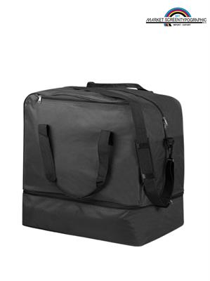 Pg299 Maxi Sport Borsone Sport In Poliestere 600d Nero