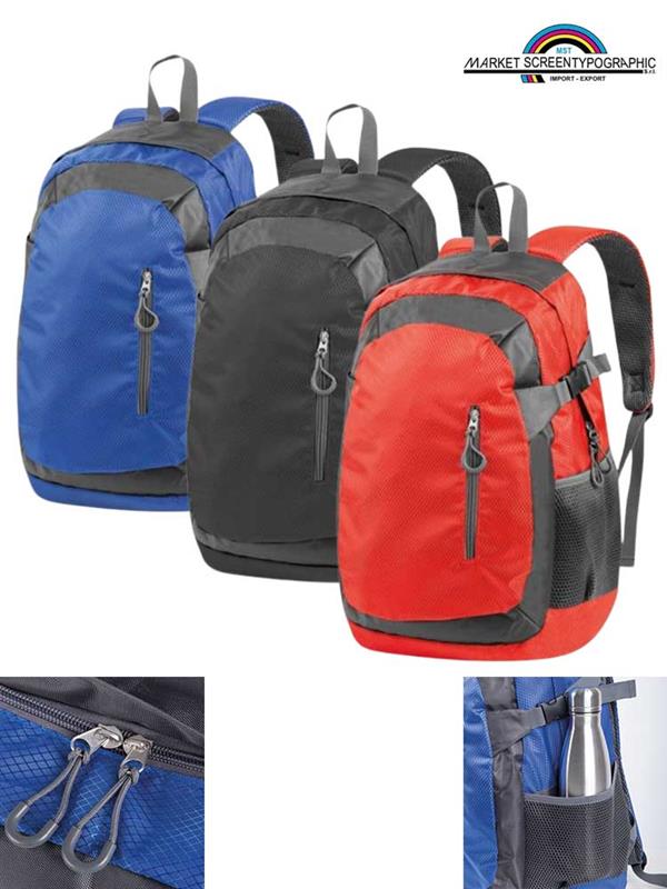 Pg506 Zaino Adv-Travel Rip Stop E Poliestere 210d