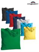 Pg406 Grace Borsa Shopping In Cotone Colorato Manici Corti