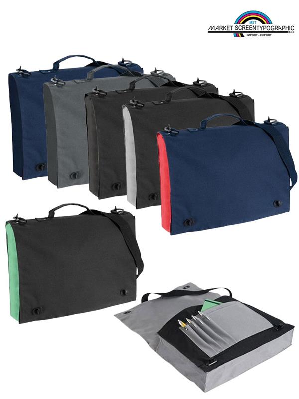 Ph234 Borsa Portadocumenti Nylon Cm 39,5 x h 29 x 8