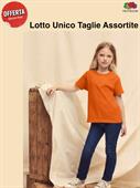 T-Shirt Fruit Bimbo M/C Arancio TG. assortite max 100 Pezzi