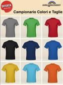 Campionario T-Shirt Freedom Unisex Azo Free Cuciture Lateral