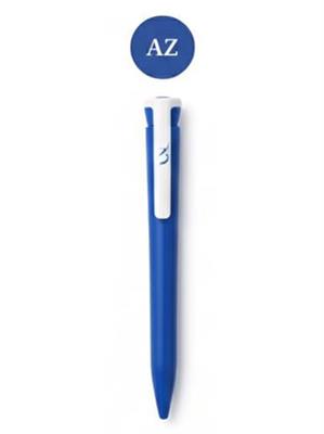 Penna UV A Sfera In Plastica Grafica mm.50x10 Azzurro