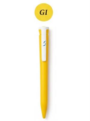 Penna UV A Sfera In Plastica Grafica mm.50x10 Giallo