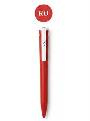 Penna UV A Sfera In Plastica Grafica mm.50x10 Rosso