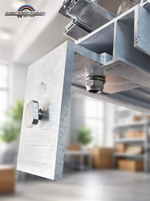 Connettore Angolare Per Profilo Alluminio Confezione 4 pezzi