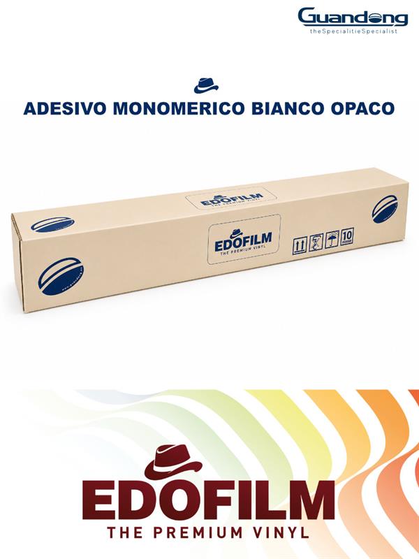 Pvc Adesivo Monomerico Bubble Free Bianco Opaco EDOFILM