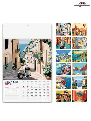 Pa030 Calendario Illustrato Emozioni 31X52,5 Cm