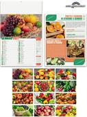 Pa146 Calendario Frutta E Verdura 30X47