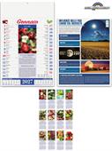 Pa152 Calendario Fasi Lunari Per Orto E Fiori 30X47 Cm