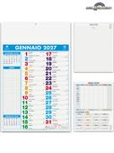 Pa422 Calendario Olandese Multicolor Notes 30X47 Cm