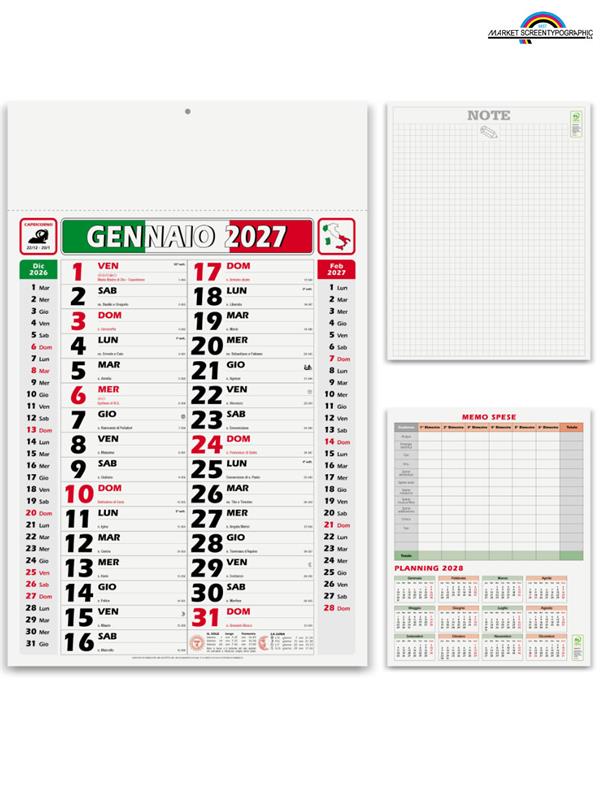 Calendario Olandese Pa432 Italy