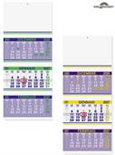 Pa500 Calendario Olandese Trio Fluo 33X79