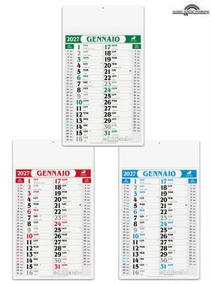Pa520 Calendario Olandese Gigante 31,5X53 Cm
