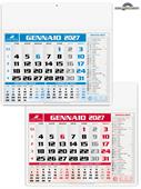 Pa560 Calendario Americano Cm.43x41
