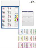 Pa614 Calendario Olandese Svedese Cm 30X47 12 Fogli 70Gr
