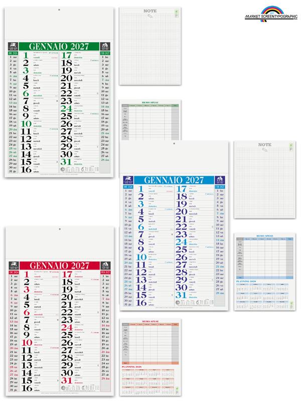 Calendari OlandesI Classici PA640 Formato 30x47 12 Fogli