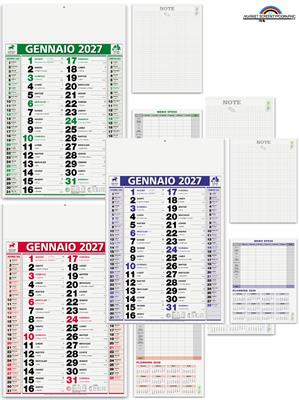 Pa646 Calendario Olandese Elegant 30X47 12 Fogli 70Gr