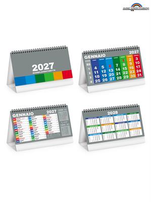 Pa703 Calendario Block Da Tavolo 19X14,5 Cm 13 Fogli 90Gr