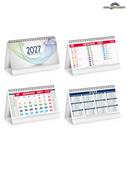 Pa705 Calendario Tavolo Color Mix Cm 19X14,5 13 Fogli 90Gr