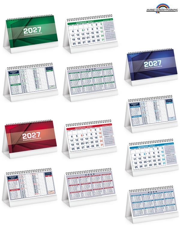 Pa710 Calendario Notes Da Tavolo 19X14,5 Fogli 13 90Gr