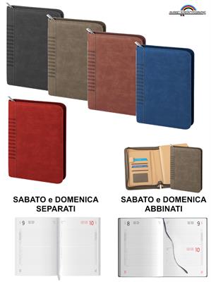 Pb026 Agenda Borsello Con Astuccio E Interni S/D/S S/D/A