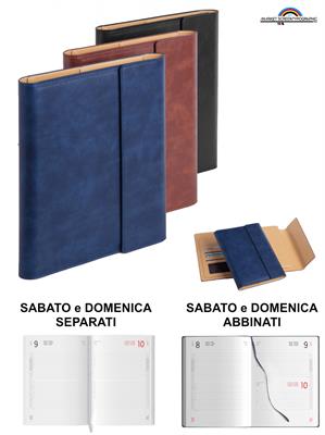 Pb028 Agenda Portafoglio Chiusura Con Magnete Sds E Sda