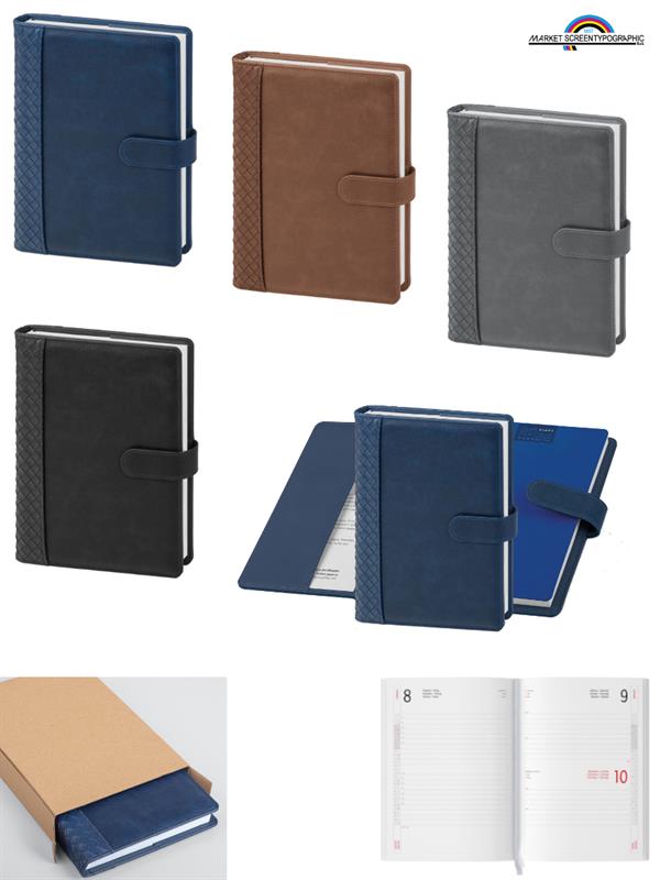 Pb105 Agenda Portafoglio Cm.15x21 Sab/Dom/Abbinato
