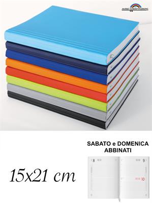 Pb206 Agenda Giornaliera 15X21 Sabato Domenica Abbinati