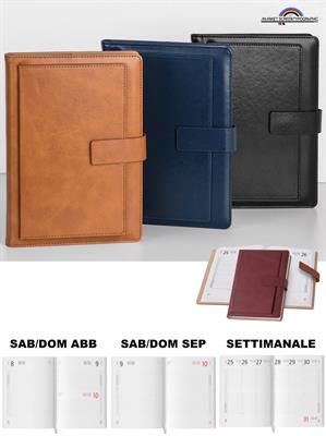 Agenda Con Fibbia 17X24 Giornaliera o Settimanale PB216