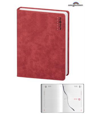Pb286 Agenda Giornaliera 17X24 Sda Rosso
