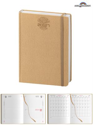 Pb358 Agenda Giornaliera Eco 15X21 S/D/A Ecru