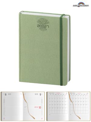 Pb358 Agenda Giornaliera Eco 15X21 S/D/A Verde