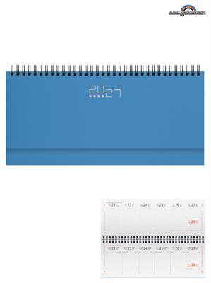 Pb489 Planning Settimanale 30X14 Azzurro