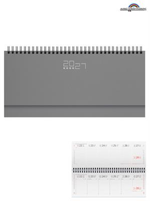 Pb489 Planning Settimanale 30X14 Grigio