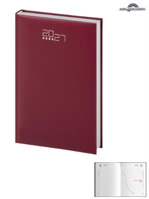 Pb520 Agenda Giornaliera 12X17 Bordeaux