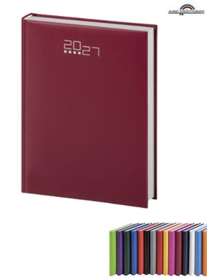 Pb530 Agenda Giornaliera 15X21 Bordeaux