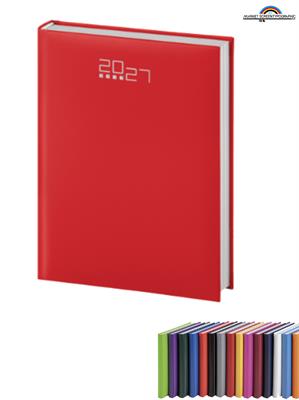 Pb530 Agenda Giornaliera 15X21 Rosso