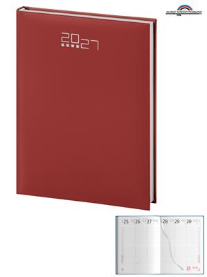 Pb540 Maxi Agenda 17X24 Settimanale Rosso Generali