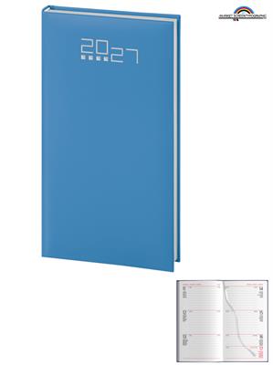 Pb550 Agenda Settimanale Azzurro 132 Pagine