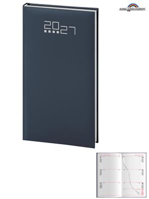 PB550 AGENDA SETTIMANALE BLU 132 PAGINE 8X15