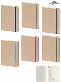 Pb589 Notes Carta Kraft 14X21 160 Pagine A Righe Con Elastic